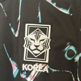 2024/25 South Korea Away Black Kids Soccer Jersey