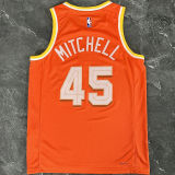 2026 Cleveland MITCHELL #45 Orange City version NBA Jerseys