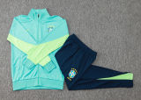 2024/25 Brazil Green Jacket Tracksuit