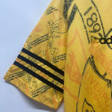 1994/96 LFC  Away Yellow Retro Soccer Jersey