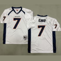 ELWAY #7 Men's Denver Broncos Retro NFL Jersey 野马