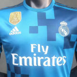 2017/18 RM Third Retro Player Version Soccer Jersey  球员版带胸前章