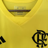 2024 Flamengo Yellow Vest Jersey