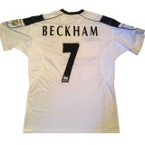 2000/01 M Utd Away White Retro Fans Soccer Jersey