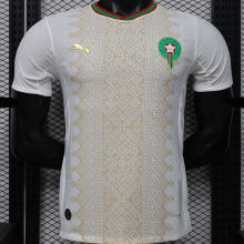 2026/27 Morocco Away White Player Version Soccer Jersey