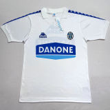 1990/92 JUV White Retro Soccer Jersey