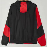 2024/25 AC Red Black  Windbreaker