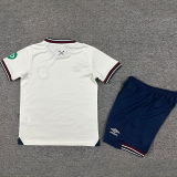 2025/26 West Ham Away Kids Soccer Jersey