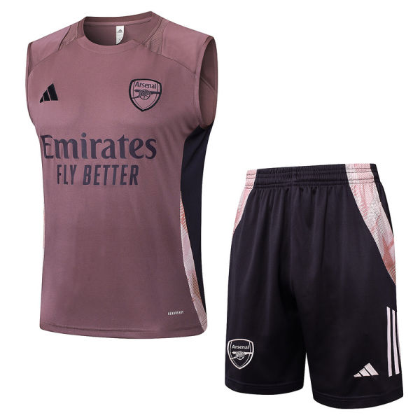 2025/26  ARS Grey Purple Vest Training Jersey(A Set)