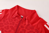 2025 Ad~ Red Sweater Tracksuit