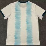 2019 Argentina  Home Retro Fans Soccer Jersey