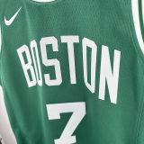 2025 Celtics BROWN #7 Green Kids NBA Jersey
