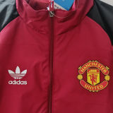 2025 M Utd Red Windbreaker