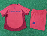 2024/25 BFC Home Red Player Version Kids Jersey 球员版童装