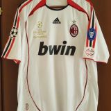 2006/07 AC Milan Away White Retro Soccer Jersey