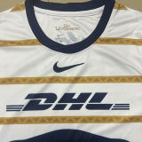 20224/25 Pumas UNAM Home White Fans Soccer Jersey