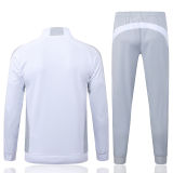 2025/26 RM Grey White Jacket Tracksuit