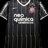 2011/12 Corinthians Black Retro Soccer Jersey