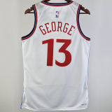 2024/25 Clippers GEORGE #13 White NBA Jerseys