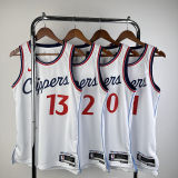 2024/25 Clippers GEORGE #13 White NBA Jerseys