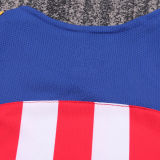 2004/2005 ATM SPIDER-MAN2 Home Retro Kids Long Sleeve Soccer Jersey