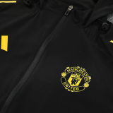 2026 M Utd Black Windbreaker Jacket  （A Set）