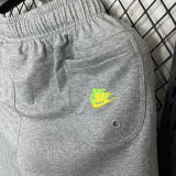 2025 NK~ Grey Pure Cotton Fabric Casual Short Pants M002
