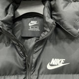 2026/27 NK Black Cotton Vest Jacket J5503 黑色带帽