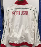 2025/26 Portugal White Retro Windbreaker