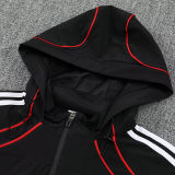 2025/26 River Plate Black Windbreaker Jacket（A Set）