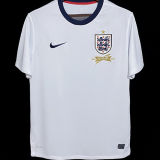 2013 England 150th Anniversary White Retro Soccer Jersey