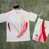 2024/25 Japan Away Y-3 White Kids Soccer Jersey