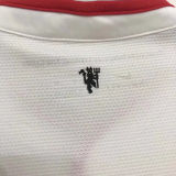 2013/14 M Utd Away White Retro Soccer Jersey