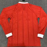 1993/95 LFC Home Red Long Sleeve Retro Soccer Jersey
