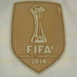 2014/15 RM Home White Retro Player Version Soccer Jersey 球员版