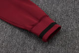 2025/26 Miami Heat Maroon Hoody Zipper Jacket Tracksuit