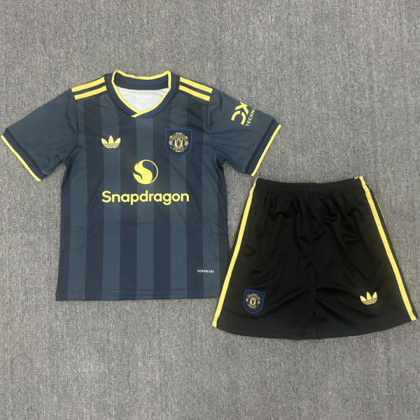 2025/26 M Utd Third Kids Soccer Jersey