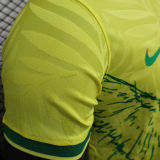 2022/23 Brazil Special Edition Yellow Player Version Jersey