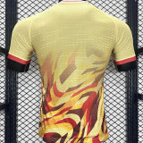 2024/25 Spain Special Edition Yellow Player Version Soccer Jersey