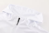 2025 NK~ White Hoody Zipper Jacket Tracksuit