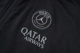 2026/27 PSG Black Jacket Tracksuit