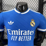 2025/26 RM Third Blue Player Version Soccer Jersey