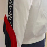 1998 England White Retro Style Windbreaker