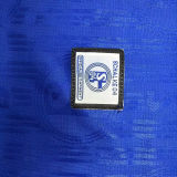 1996/1997 Schalke 04 Home Blue Retro Soccer Jersey