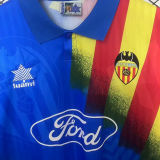 1995/96 Valencia Home Retro Soccer Jersey