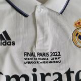 2022/23 RM Home White Player Version Soccer Jersey