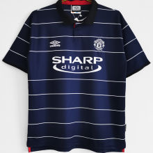 1999/00 M Utd Away Retro Soccer Jersey
