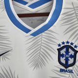 2022 Brazil White Women Soccer Jersey