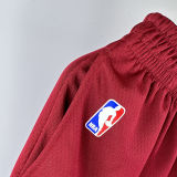 2024/25 Cleveland Wine Red Shorts NBA Pants