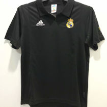 2002/03 RM Away Black Retro Soccer Jersey